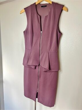 RW&CO. Mauve/Purple Sleeveless Dress